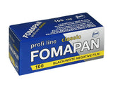 Foma Fomapan 100 Classic Roll and Sheetfilm