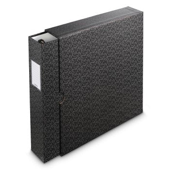 Hama - Ring Binder with Slip Case – Black / Grey Marbled