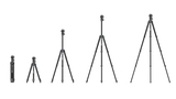 Sirui L-224FL+KV-5 Landscape Tripod Legs — Carbon Fiber