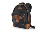Billingham 35 Rucksack Black Canvas Tan Leather