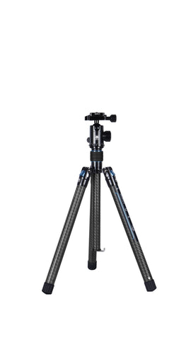 Sirui AT-125+E-10 Traveler X-II Travel Tripod Kit — Carbon Fiber