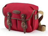 Billingham Hadley Small Burgundy Canvas Chocolate Leather