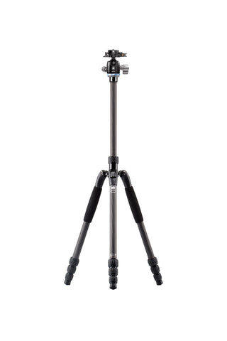 Sirui T-024SK+KS-5 Compact Tripod Kit — Carbon Fiber