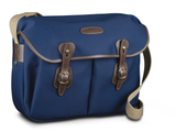 Billingham Hadley Large Navy Canvas Chocolate Leather