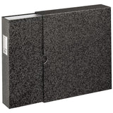 Hama - 2298 File for Negatives, with slipcase, 29 x 32,5 cm, black/grey-marbled