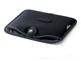 Billingham-Tablet Slip Black Canvas / Black Leather