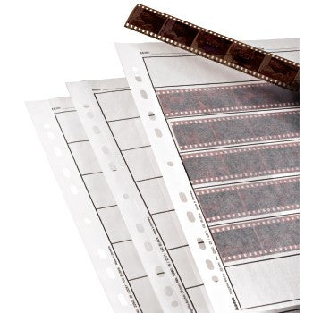 Hama - 2251 Negative Sleeves Glassine, 7 strips for 6 negatives with 24x36 mm, 100 pieces