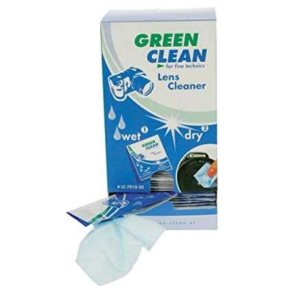 Green Clean Wet and Dry Lens Cleaner Pack 50 [LC-7010-50]
